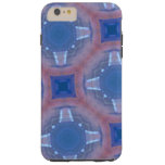 red blue glass pattern iPhone 6 plus case