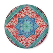 Red/ Blue/ Green Tie Dye Magnet by ErinDoherty5023 Red/ Blue/ Green Tie Dye Magnet
