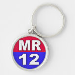 Red-Blue MR12 Keychain