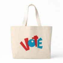 Red & Blue Vote bags