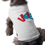 Red &amp; Blue Vote Pet Shirt
