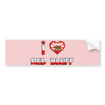 Red Bluff, CA Bumper Stickers