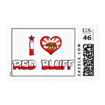 Red Bluff, CA Postage Stamp