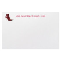 Red Boot Stationery