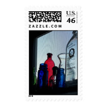 Red Bottle postage by closphotos Red Bottle postage