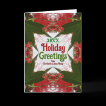 Red Bottlebrush Australian Christmas Holiday Greet cards