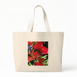 Red Bougainvillea Tote Bags