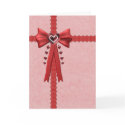 Red Bow Gift Card by mariannegilliand Red Bow Gift Card