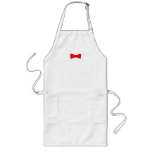 Red Bow Tie Apron