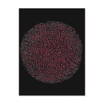 Red Brain postcards by apmercer Red Brain postcards