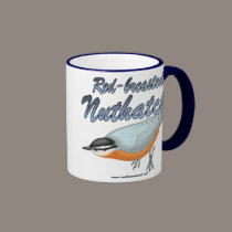 Red-breasted nuthatch mugs