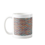 Red Brick Wall: Coffee Mugs