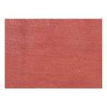 Red brick wall texture announcement