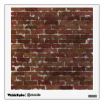 Red Brick Wall wall decals