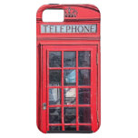 Red British Phone Box from London iPhone 5 Case