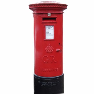 Red British Post box - GR postbox