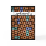 red brown Father's Day cards by myslewis red brown Father's Day cards