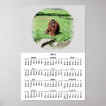 Red-Brown Haired Orangutan Calendar 2012 print
