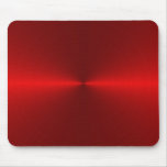 red brushed metal mouse pad