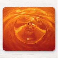 Red bubble mousepad