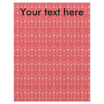 Red bubble pattern flyer