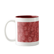 Red Bubbles Mug by sruhs Red Bubbles Mug
