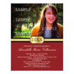 Red Buckle Band Graduation Announcement