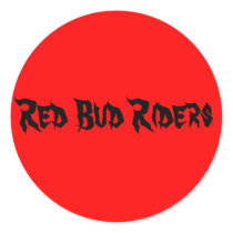 Red Bud Riders stickers