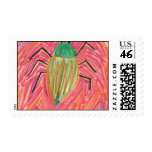 Red Bug Postage Stamps