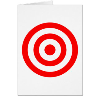 Bullseye Cards, Bullseye Card Templates, Postage, Invitations ...
