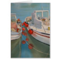 Red Buoys, Greece cards by fhooper Red Buoys, Greece cards