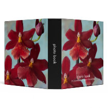Red Burrageara Photo Book Binder