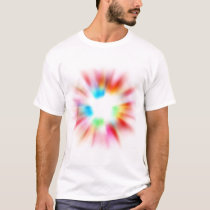 red burst t-shirts