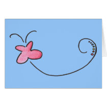 Red butterfly cards
