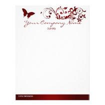 Red Butterfly letterhead