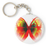 Red Butterfly Keychains