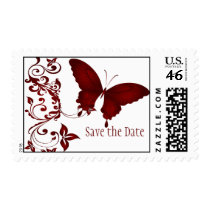 Red Butterfly Matching stamps