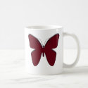 Red Butterfly mugs by charityagape Red Butterfly mugs