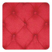 Red Button Cushion Stickers