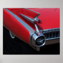 Red Caddy print
