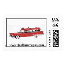 Red Cadillac    www.RealParamedics.com postage