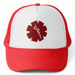 red caduceus medical gifts hats
