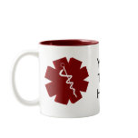 red caduceus medical gifts mugs