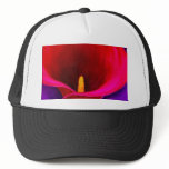 Red Cala Lily Flower Painting Art - Multi hats