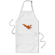 RED CALAMARI APRON