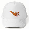 RED CALAMARI hats