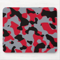 Red Camo Mousepad