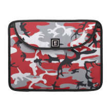 Red Camouflage Macbook Pro Sleeve For MacBook Pro