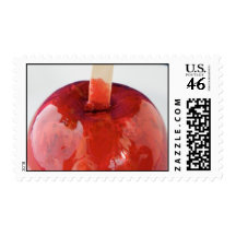 Red Candy Apple Stamps