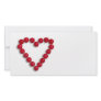 Red candy's heart photo cards